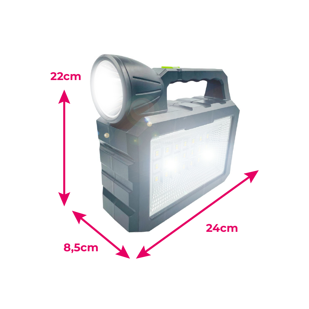 Miniatura 4 de Kit lampara portátil + accesorios